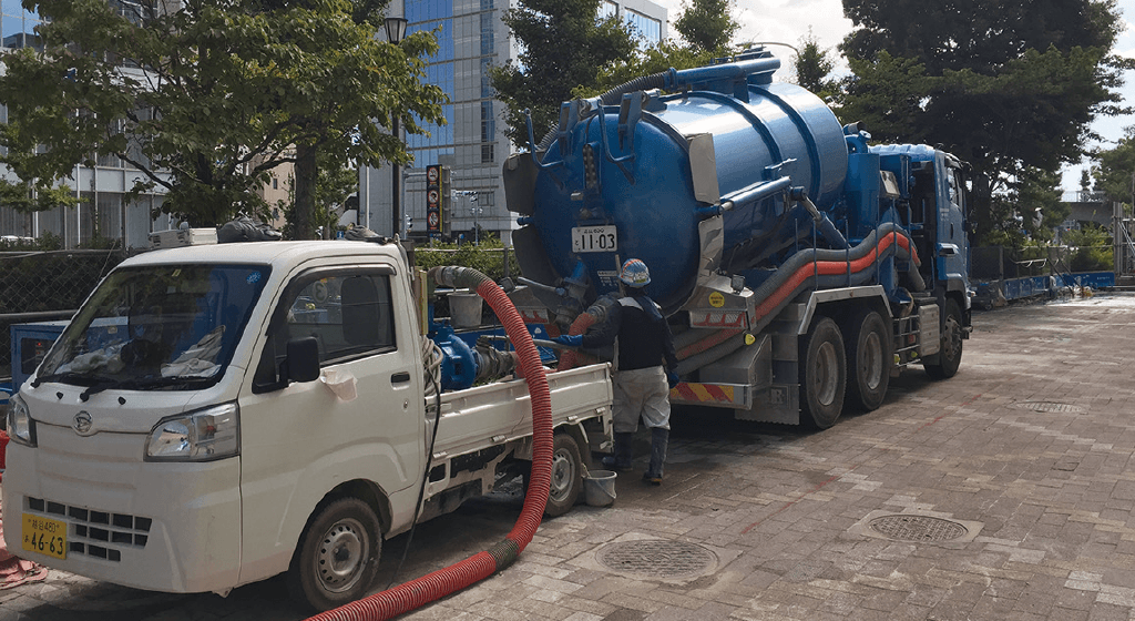 車載ポンプ (圧送装置) 6